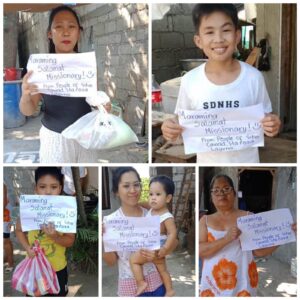 Salir al encuentro del necesitado — Recaudan alimentos en Manila para repartir entre los más necesitados