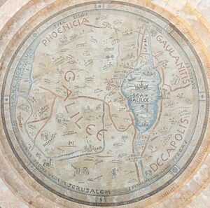 Develan mosaico y escultura mariana en el Magdala Center